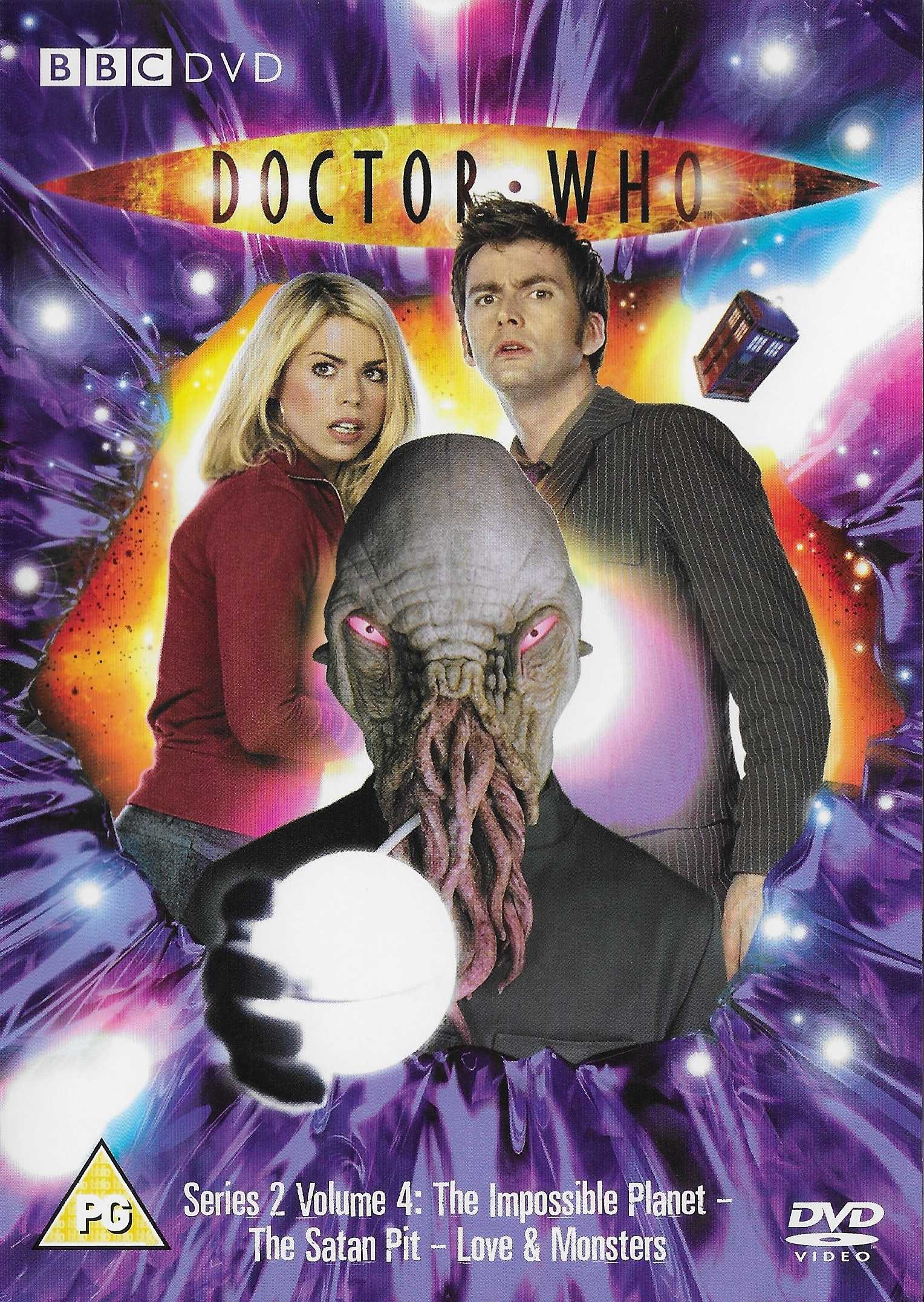 Picture of BBCDVD 1963 Doctor Who - Series 2, volume 4 by artist Matt Jones / Russell T Davies from the BBC records and Tapes library